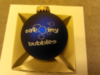 "Eat my bubbles" Christmas Ornament